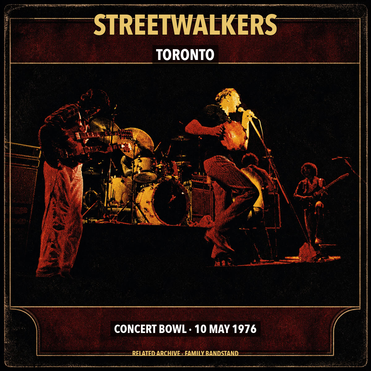 Streetwalkers — Toronto 1976 cover artwork