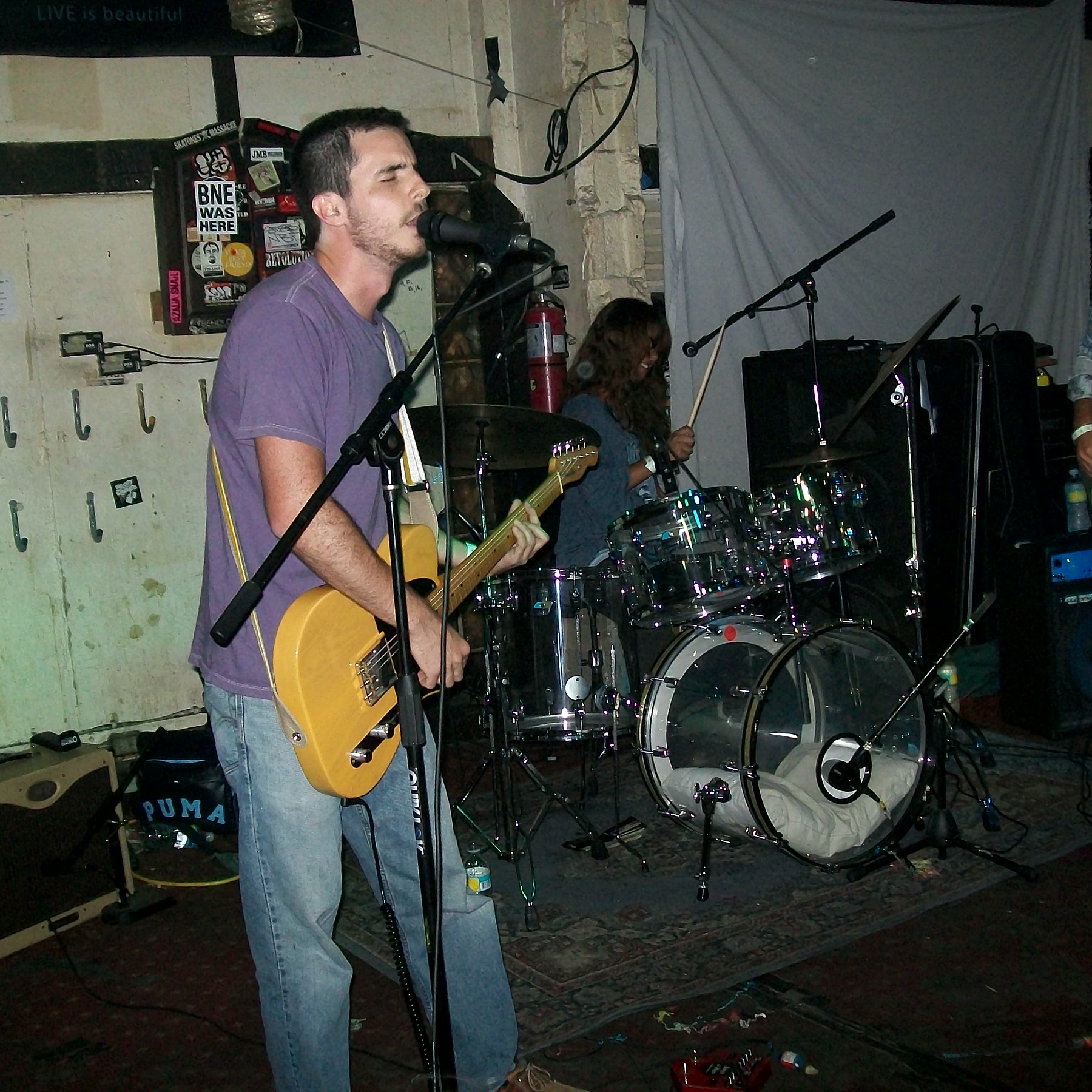 Live at Churchill’s artwork